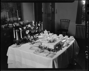 Mrs. Green's wedding tables