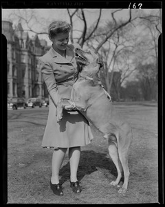 Nancy & dog
