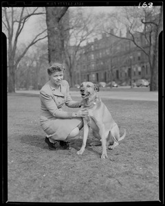 Nancy & dog