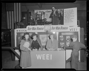 WEEI first broadcast of Songs for Victory at North Station