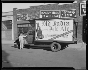 Mr. Burtman's Old India Beer and Wine truck