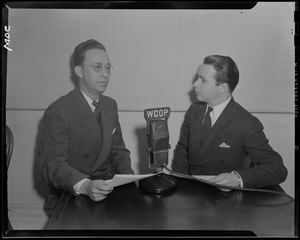 Mr. Moe at the microphone