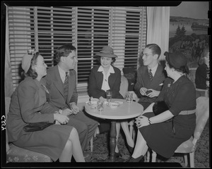 Guests at Joseph Cherniavsky's reception