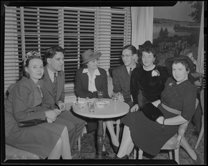 Guests at Joseph Cherniavsky's reception