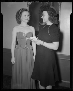 Priscilla Fortescue and Simone Simon