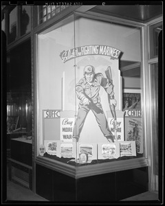 Suffolk Federal Savings War Bond Center window display