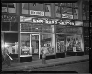 Street view of the Suffolk Federal Savings War Bond Center