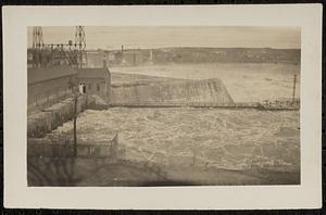 Across the dam at South Hadley from the Holyoke side