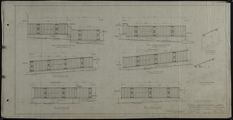 Three-quarter inch detail of wrought iron rails for areas - Digital ...