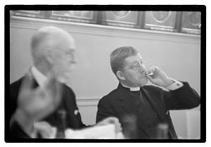 Gov. Ely reception, Rev. Mr. Lang