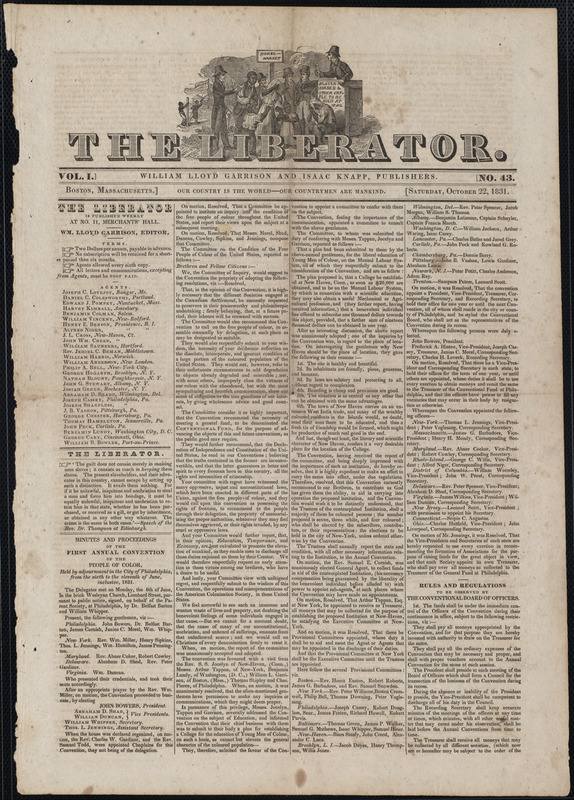 The liberator Digital Commonwealth