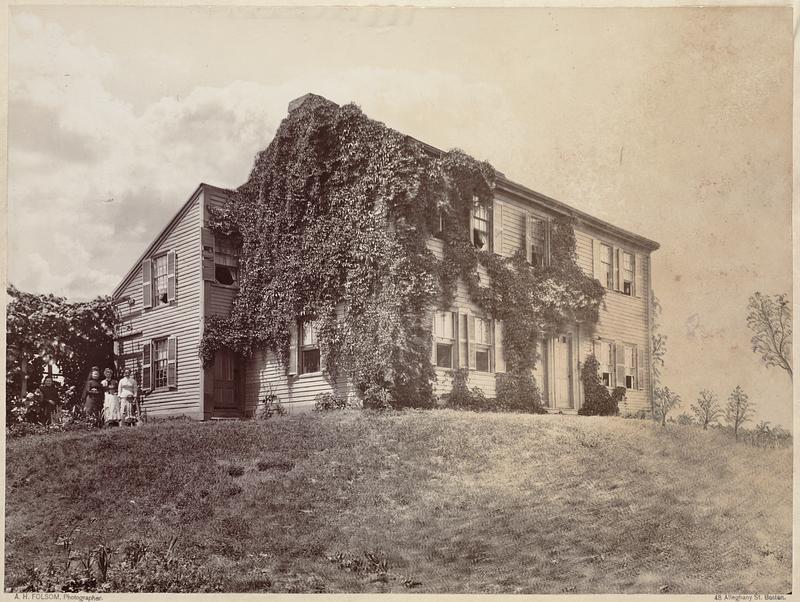 Houses: Old Carberry Home on Ward St., Roxbury (Ward House) - Digital ...