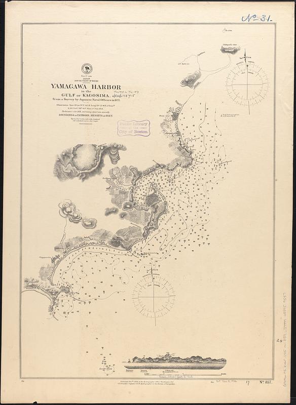 Japan, south coast of Kiusiu, Yamagawa Harbor in the Gulf of Kagosima