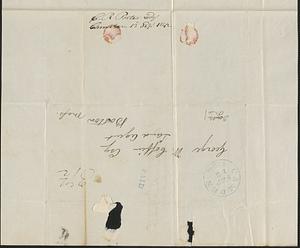 Charles Porter to George Coffin, 13 September 1842