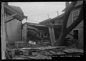 Rear of 28 Pulaski Street, Ware, Mass., Sep 27, 1938