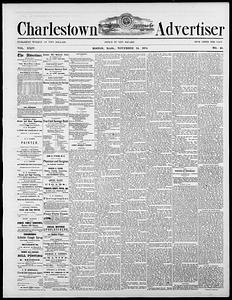 Charlestown Advertiser, November 14, 1874