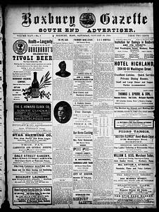 Roxbury Gazette and South End Advertiser, January 30, 1904