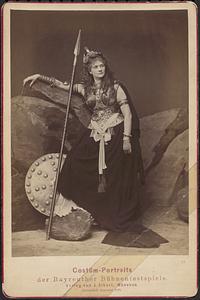 Marie Haupt as Gerhilde, 1876