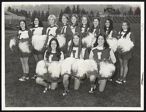 Lowell Lassies- Front, from left, co-captain Kathy Meehan, captain Marian Hyde, co-captain Susan Scannell. Rear, Linda Grappe, Betty Limperopoulos, Jackie Jones, Linda Sheridan, Joyce McGowan, Chris Gendron, Jodi McLeon, Carol Samaras, Kathy Livnehan.