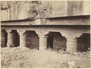 Facade of Cave XXIII, Ajanta