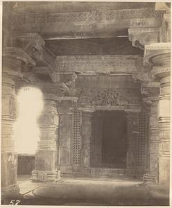 Doorway in Thousand Pillar Temple, Hanamkonda, India
