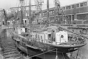 Regina Maris in drydock, East Boston