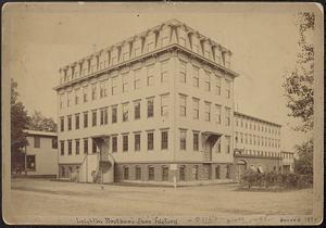 Leighton Brothers Shoe Factory (burned 1890)