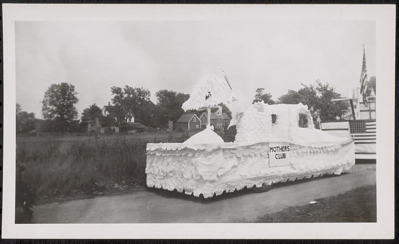 Mothers Club float, Welcome Home parade - Digital Commonwealth