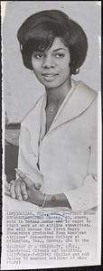 First Negro stewardess