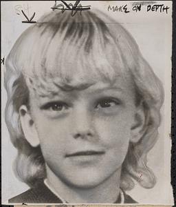 Frances Jean Wallace, 9, whose grandfather, Robert Wallace, 78, is held for her murder in Texas City, Tex.