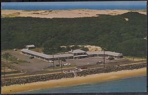 The Beautiful Breakwater Motel overlooking Provincetown Harbor