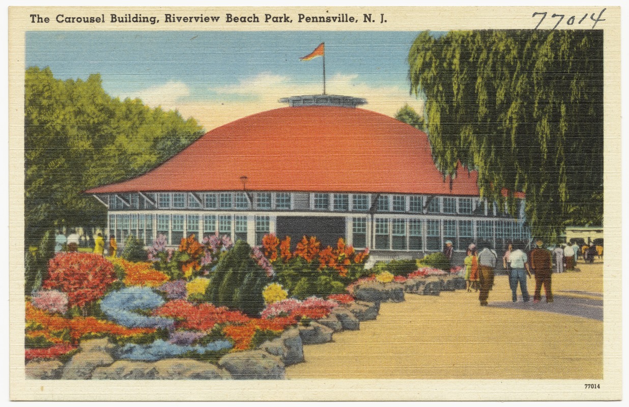 The Carousel building, Riverview Beach Park, Pennsville, N. J.