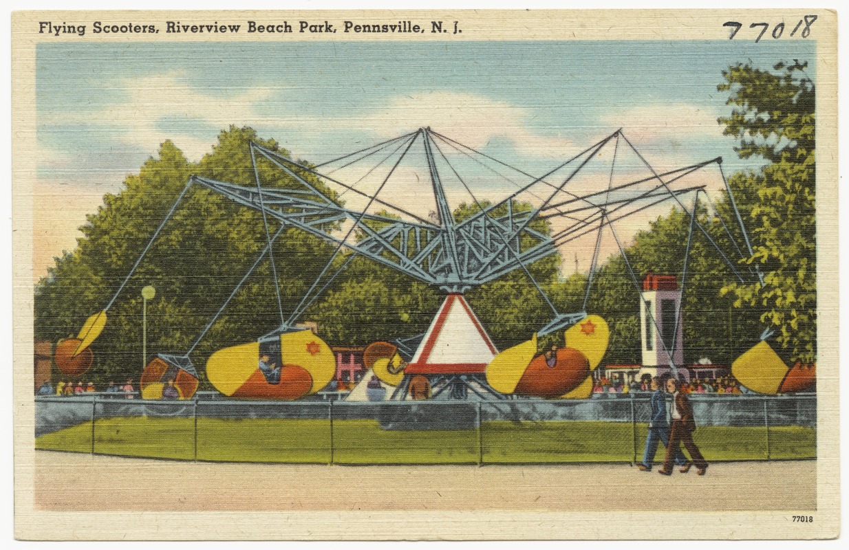 Flying scooters, Riverview Beach Park, Pennsville, N. J. Digital