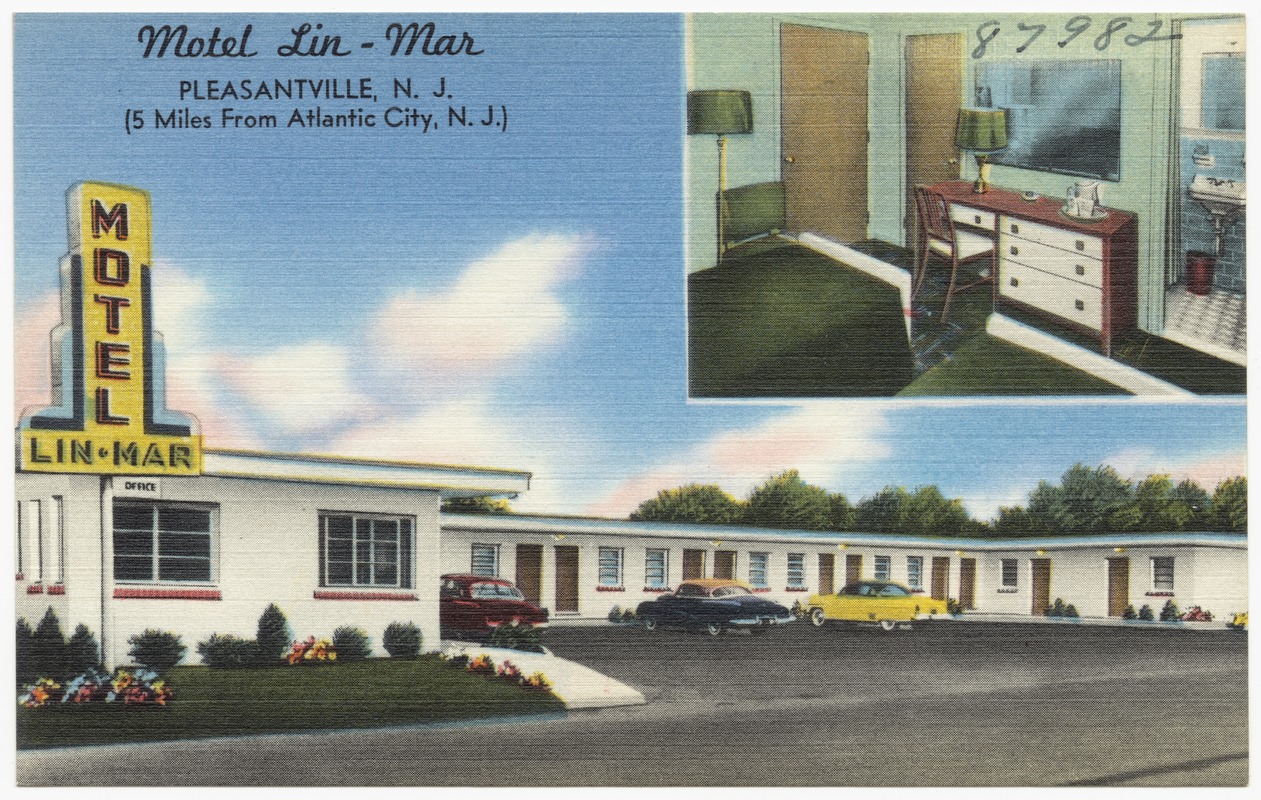 Motel Lin-Mar, Pleasantville, N. J. (5 miles from Atlantic City, N. J.)