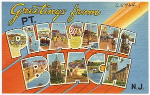 Greetings from Pt. Pleasant Beach, N. J.