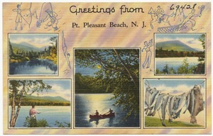 Greetings from Pt. Pleasant Beach, N. J.