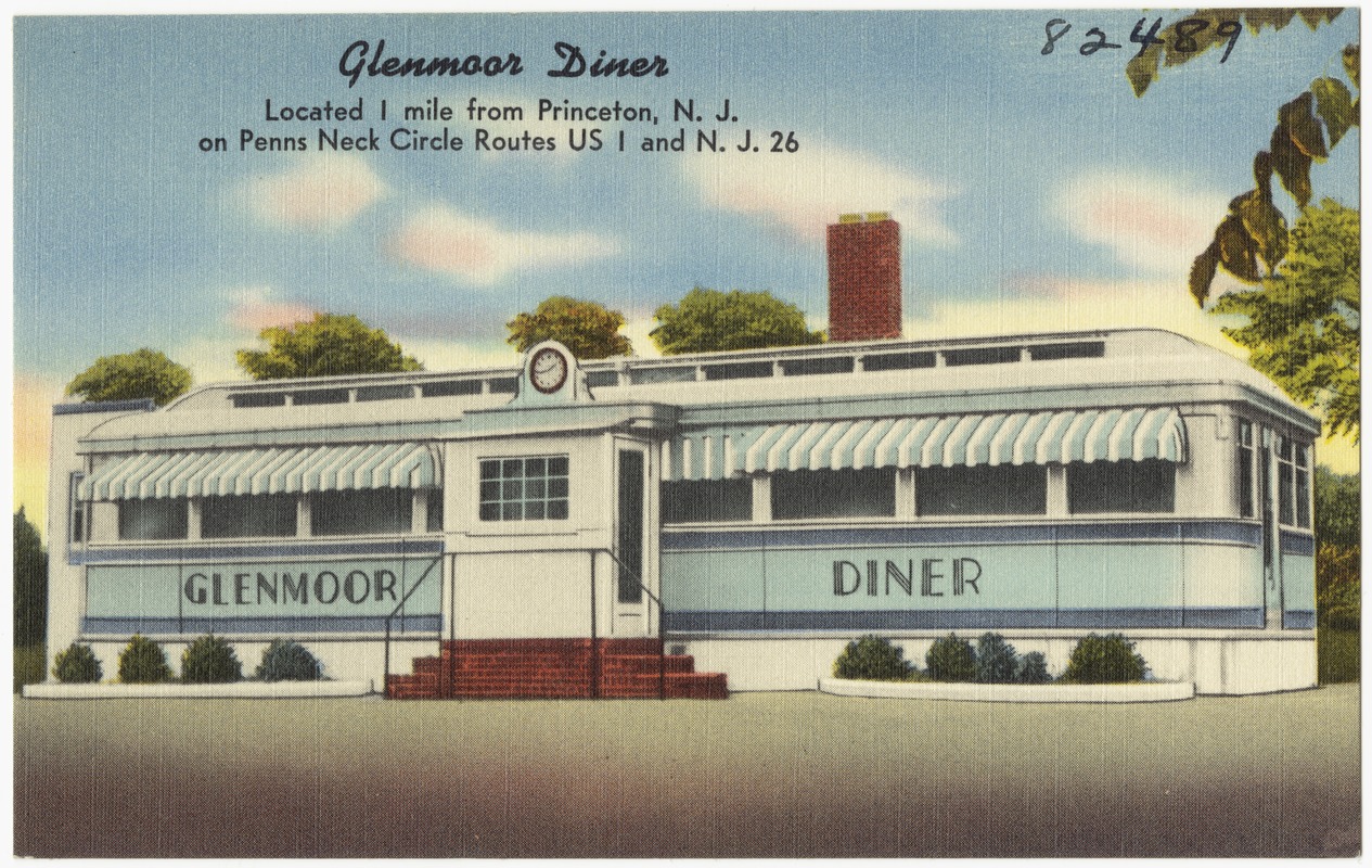 Glenmoor Diner, located 1 mile from Princeton, N. J., on Penns Neck Circle Routes US 1 and N. J. 26