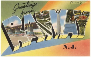 Greetings from Rahway, N. J.