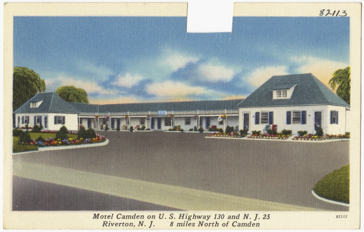 Motel Camden on U. S. Highway 130 and N. J. 25, Riverton, N. J., 8 miles north of Camden