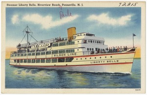 Steamer Liberty Belle, Riverview Beach Park, Pennsville, N. J.