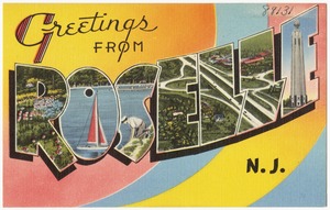 Greetings from Roselle, N. J.