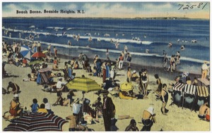 Beach scene, Seaside Heights, N. J.