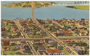 Aerial view of Seaside Heights, N. J.