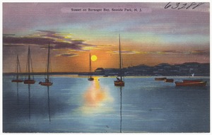 Sunset on Barnegat Bay, Seaside Park, N. J.