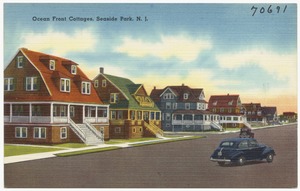 Ocean front cottages, Seaside Park, N. J.