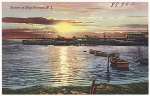 Sunset at Ship Bottom, N. J.