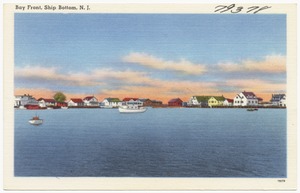 Bay front, Ship Bottom, N. J.