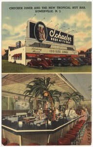 Checker Diner and the Tropical Hut Bar, Somerville, N. J.