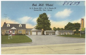 Oak Hill Motel, U. S. Route 202 -- N. J. Route 29, Somerville, New Jersey