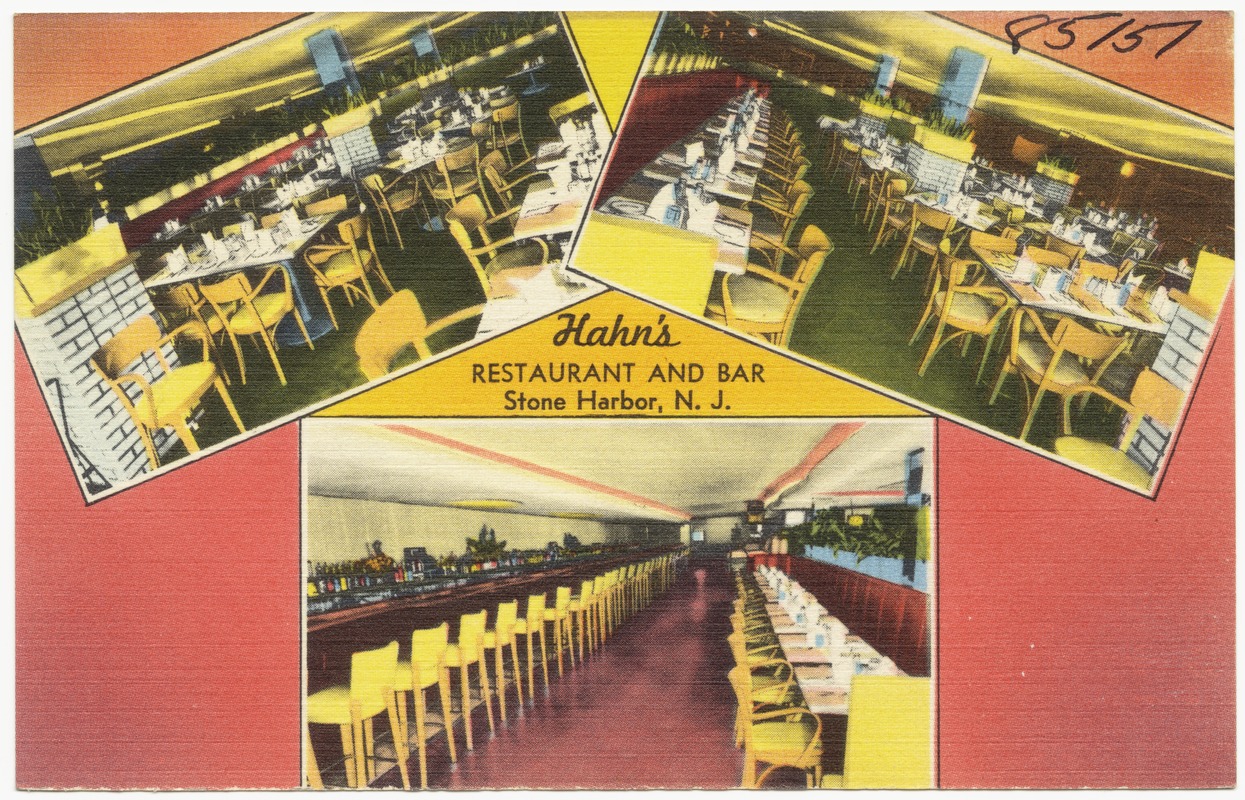 Hahn's Restaurant and Bar, Stone Harbor, N. J.